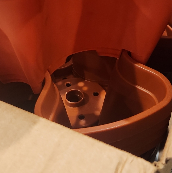 Plastic Stackable Planters - Picture 1 of 3